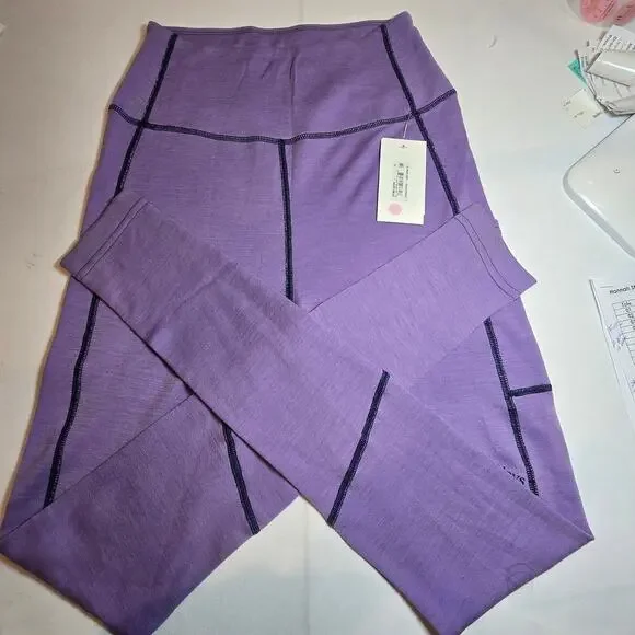 NWT Halfdays Hallie Merino Leggings Merino Bamboo - Picture 4 of 8